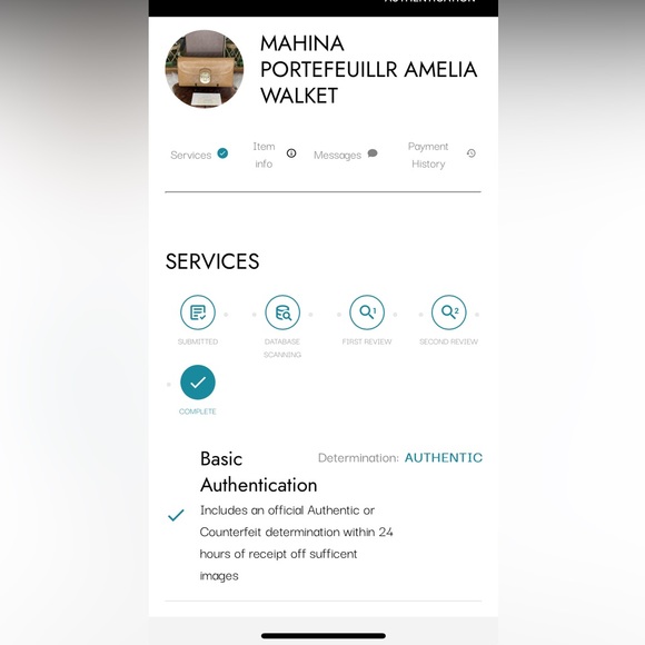 (MT49) Authentic Pre-Loved Louis Vuitton Mahina Portefeuille Amelia Wallet - Picture 16 of 16